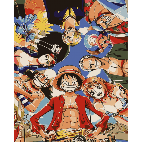 One Piece Painting By Numbers UK