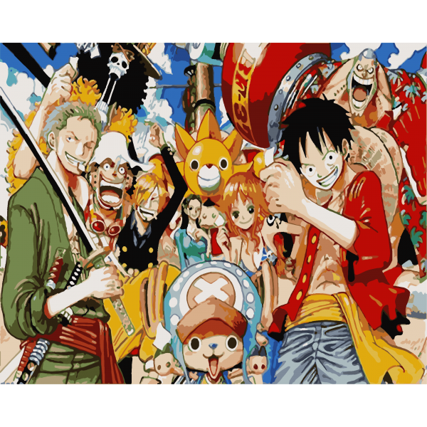 One Piece Painting By Numbers UK