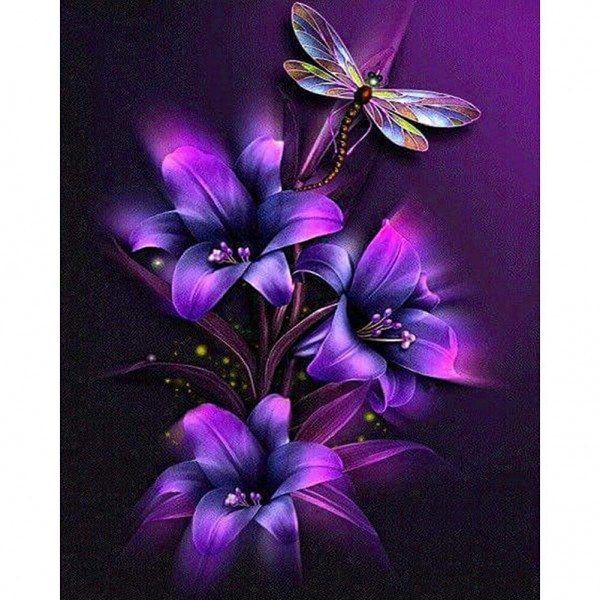 flower Painting By Numbers UK